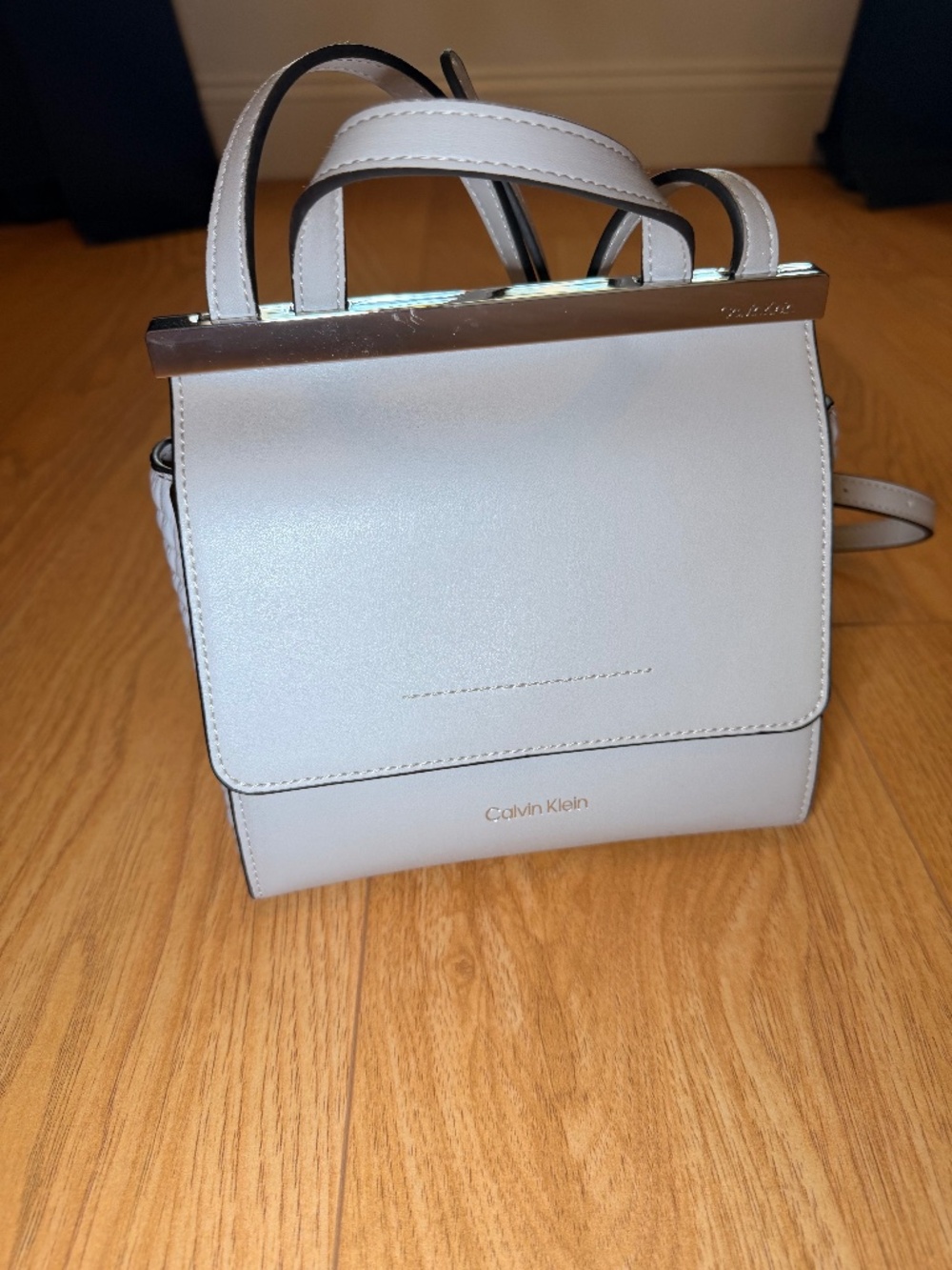 Calvin Klein Purse; Light Grey